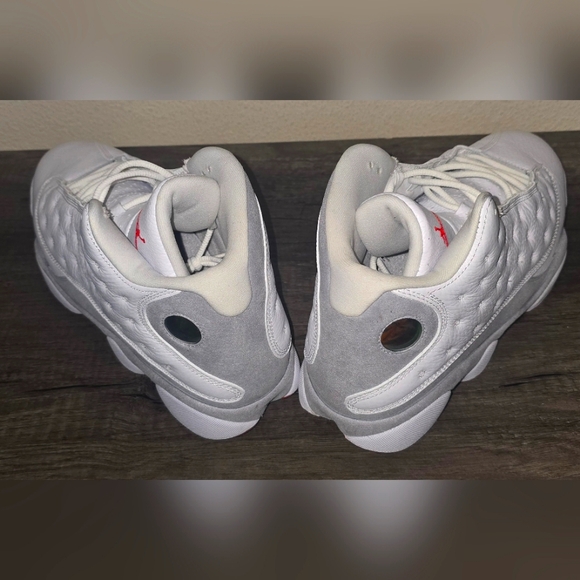 Men's Air Jordan Retro Wolf Grey - Picture 3 of 5